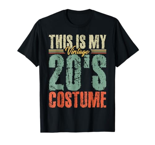 20er Jahre Kostüm Outfit 1920er Jahre Mode Motto Party Herren Damen Schwarz T-Shirt